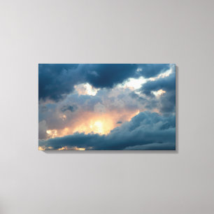back to the early show canvas print