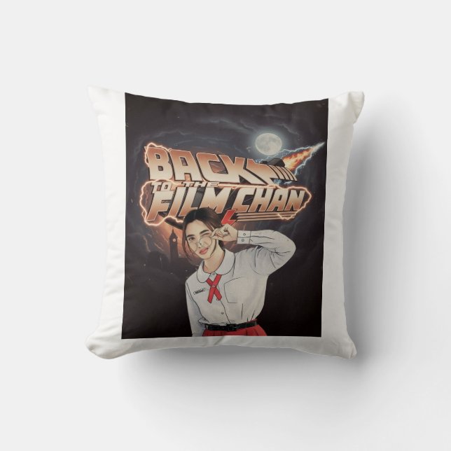 BACK TO THE FILM-CHAN CUSHION (Front)