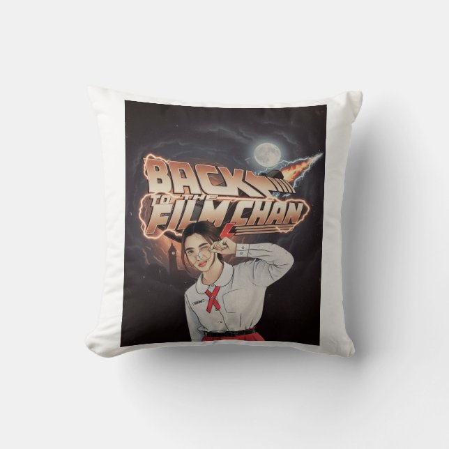 BACK TO THE FILM-CHAN CUSHION (Front)