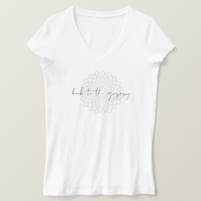 back to the gypsy T-Shirt (Design Front)