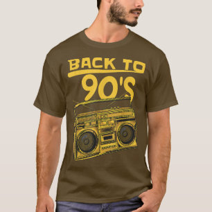 Back To The Nineties 90's Music Lover, Cassette 90 T-Shirt