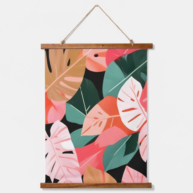 Back To the Tropical Island Hanging Tapestry (Front)