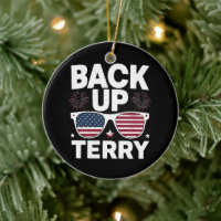 Back Up Terry Funny 4th of July Patriotic Firework