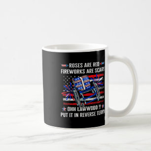 Back Up Terry Put It In Reverse Firework Funny 4th Coffee Mug