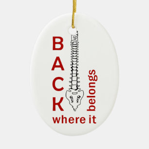 Back Where It belongs Ceramic Tree Decoration