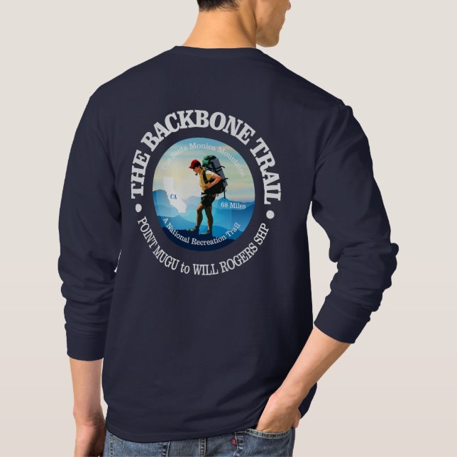 Backbone Trail (C) T-Shirt (Back)
