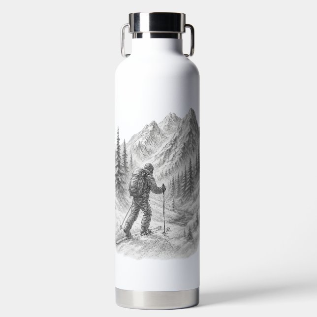 Backcountry Ski Touring Water Bottle (Front)