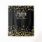 Backdrop 50th Birthday Gold Black Confetti