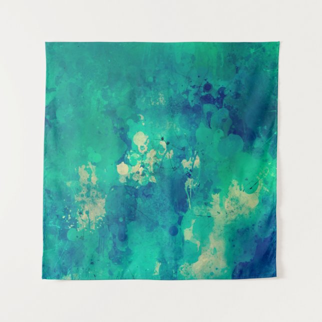 Backdrop watercolor painting tapestry (Front)
