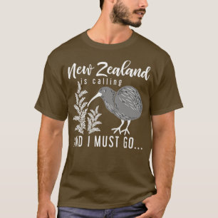Backerpacker Kiwi Gift New Zealand T-Shirt