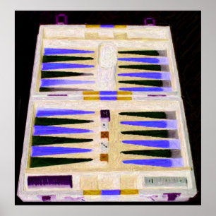 BACKGAMMON POSTER
