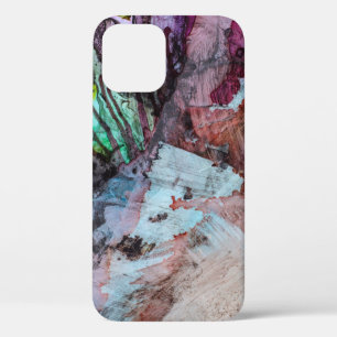 Background Abstract Ink Structure iPhone 12 Pro Case