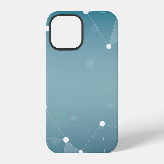 Background abstract line iPhone case (Back)