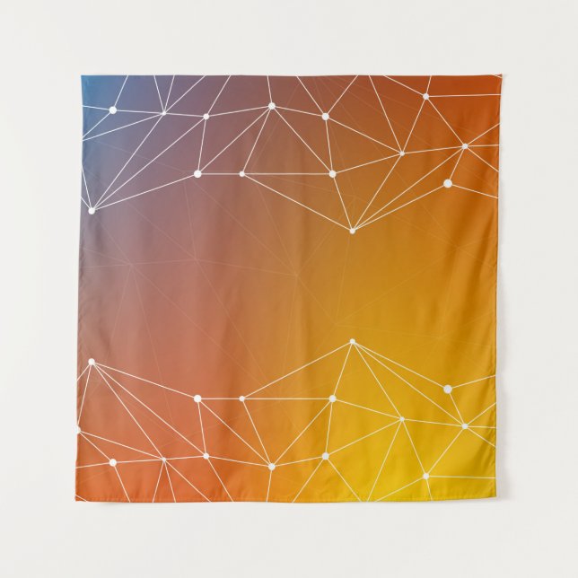 Background abstract line tapestry (Front)