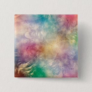 Background Antique Apophysis Fractals I 15 Cm Square Badge