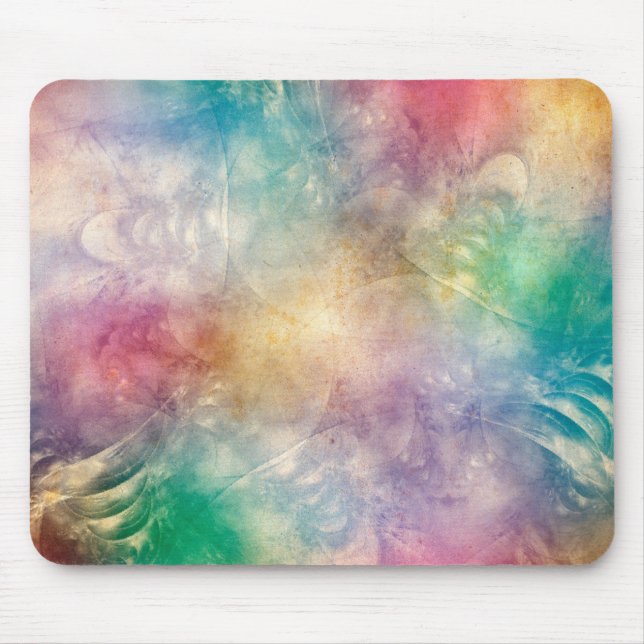 Background Antique Apophysis Fractals I Mouse Pad (Front)