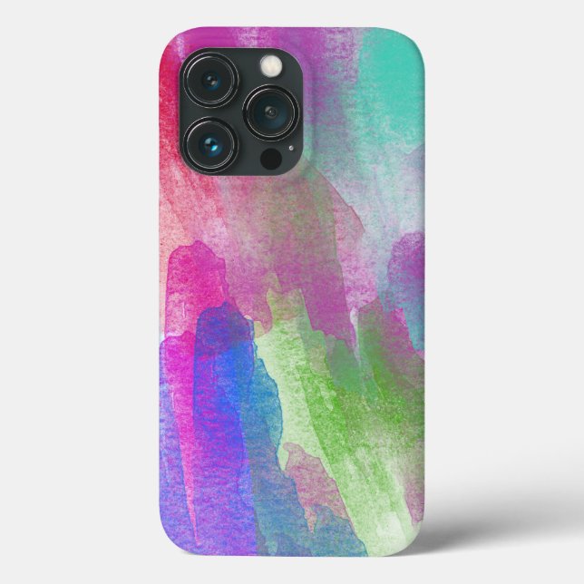 Background-art-abstract-watercolor Case-Mate iPhone Case (Back)