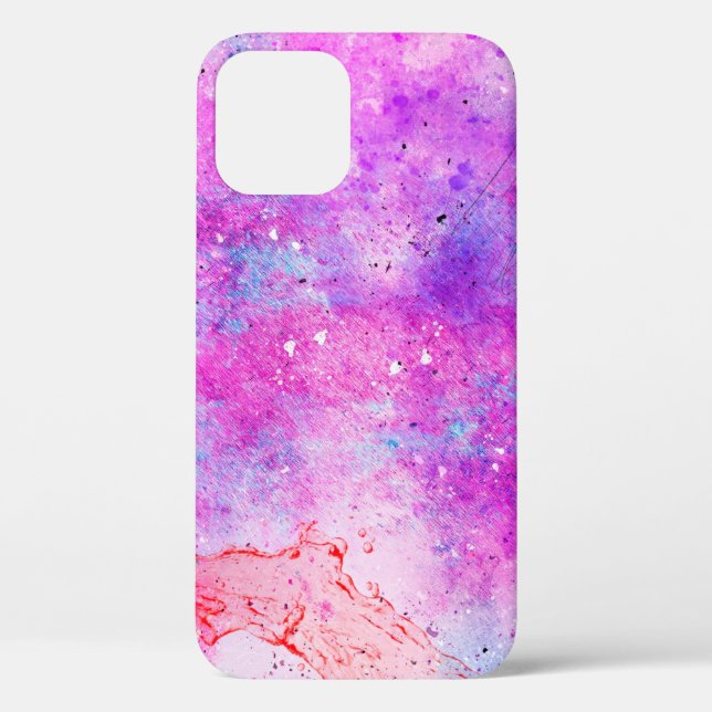 Background art abstract watercolor Case-Mate iPhone case (Back)