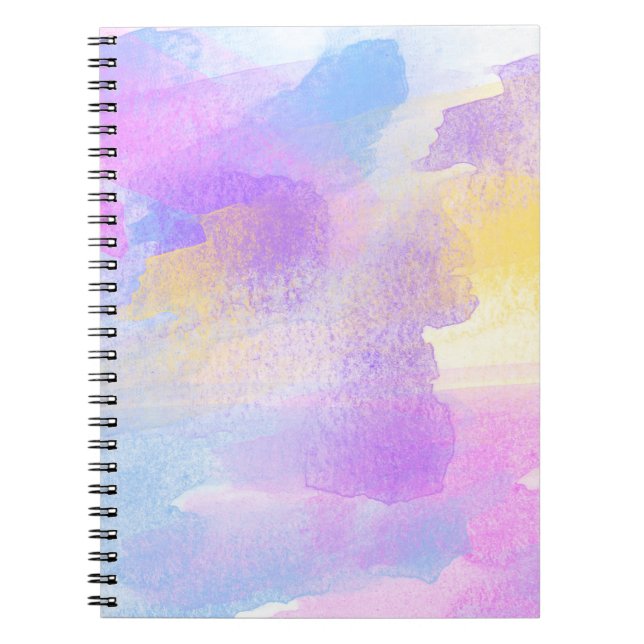 Background art abstract watercolor notebook (Front)
