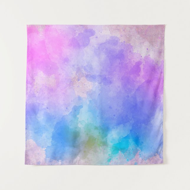 Background art abstract watercolor tapestry (Front)