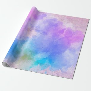 Background art abstract watercolor wrapping paper