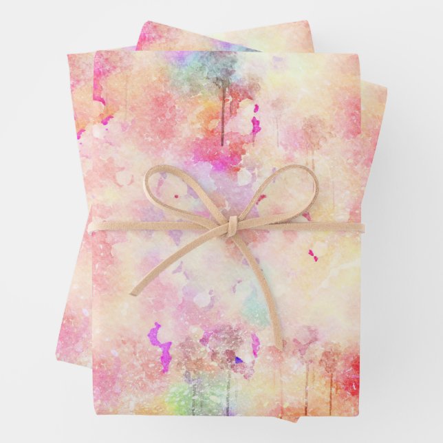 Background Art Abstract Wrapping Paper Sheet (In situ)