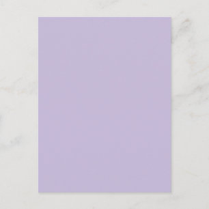 Background Colour - Lilac Postcard