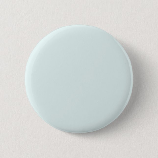 Background Colour - Powder Blue 6 Cm Round Badge (Front)
