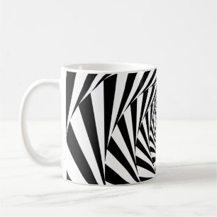 Background design pattern spiral coffee mug