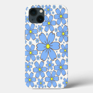 Background Floral Flowery Floral Texture Flowers iPhone 13 Case