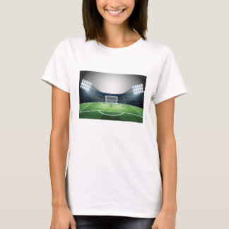 Background Football Pitch Goal T-Shirt