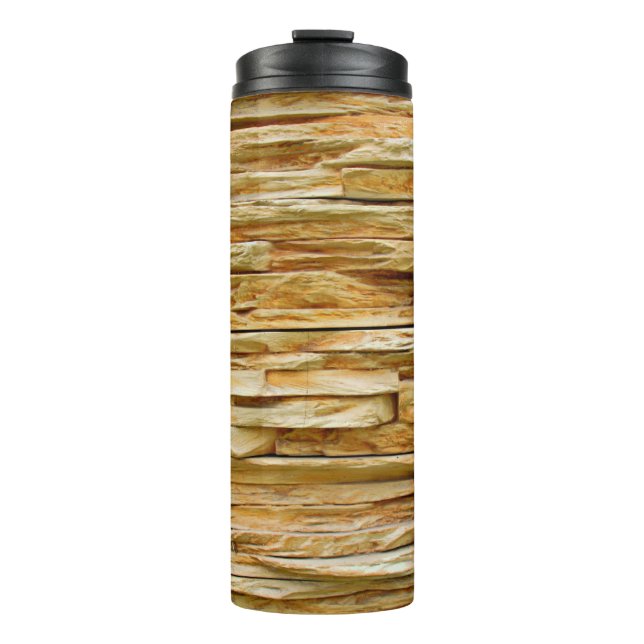 background from a natural stoneabstract, architect thermal tumbler (Front)
