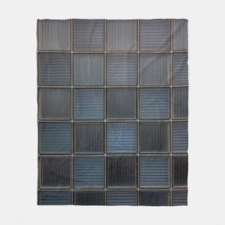 Background glass tiles square fleece blanket