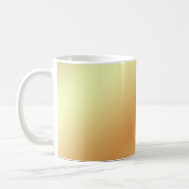 Background gold golden texture coffee mug (Left)