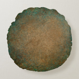 Background grunge vintage old round cushion