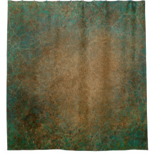 Background grunge vintage old shower curtain