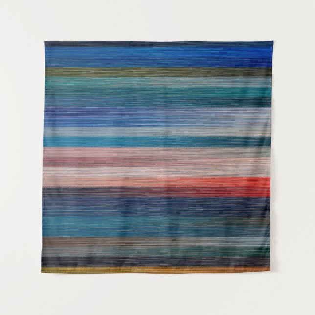 Background horizontal lines tapestry (Front)