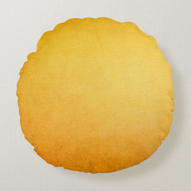Background in grunge style- Sandstone surface back Round Cushion (Front)