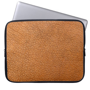 Background leather brown close up laptop sleeve