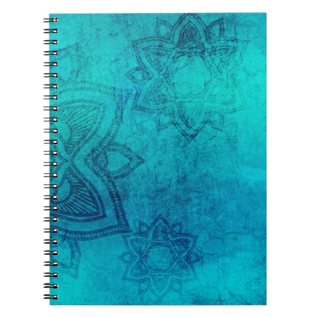 Background mandala grunge texture notebook (Front)