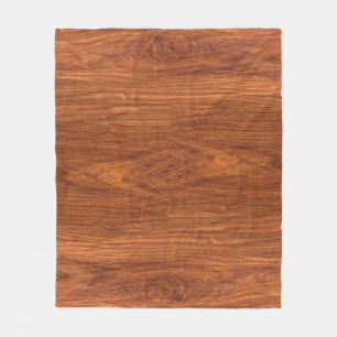 background nature detail of teak wood texture deco fleece blanket