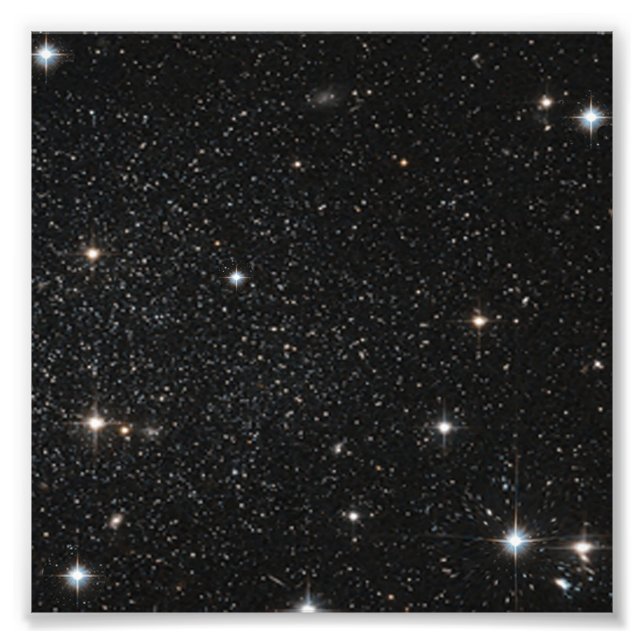 Background - Night Sky & Stars Photo Print (Front)