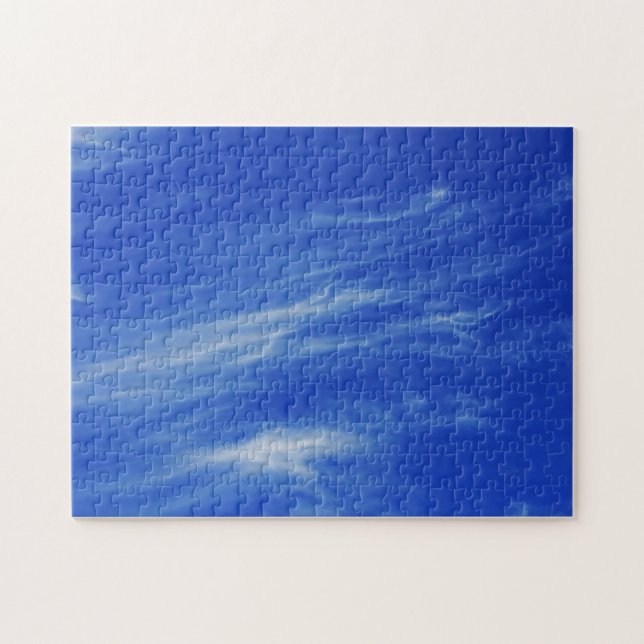 Background of blue sky. jigsaw puzzle (Horizontal)