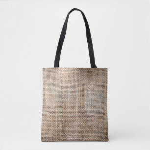 Background of burlap hessian  tote bag