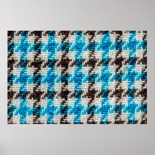 Background of flannel fabric texture. poster