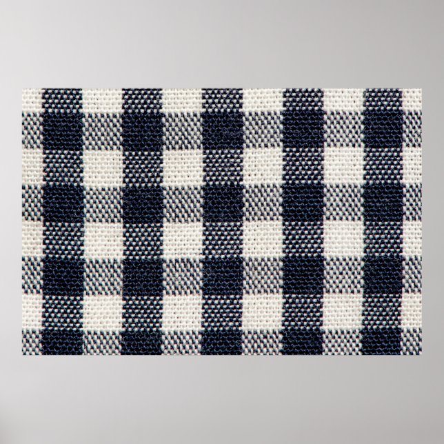 Background of flannel fabric texture. poster (Front)