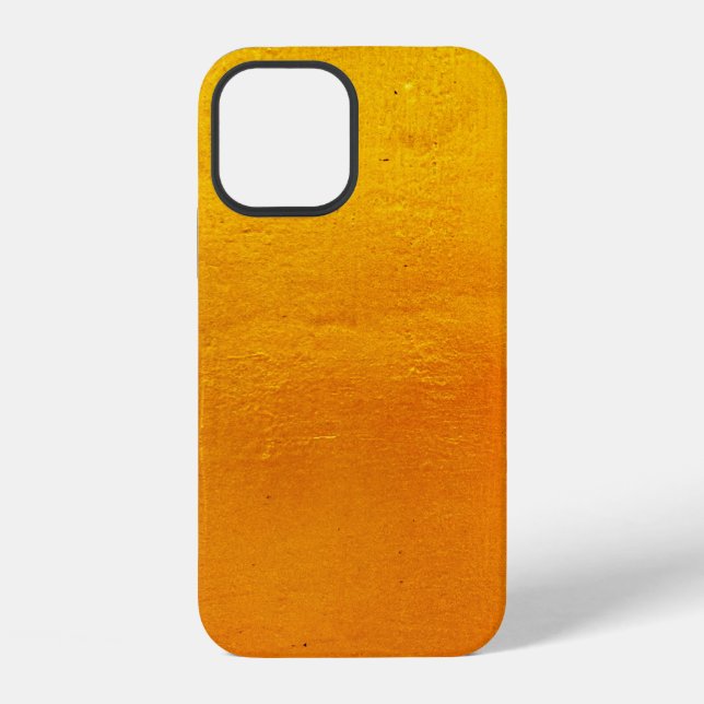 Background of gold wallpaper texture graphic desig iPhone case (Back)