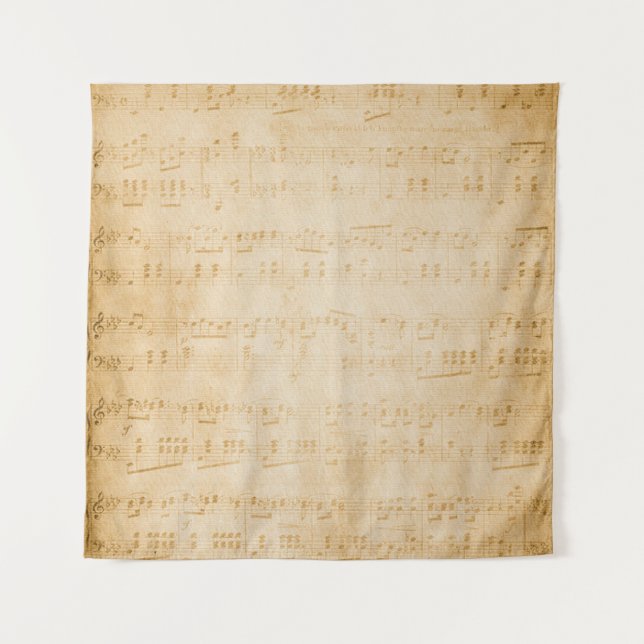 Background old vintage parchment tapestry (Front)