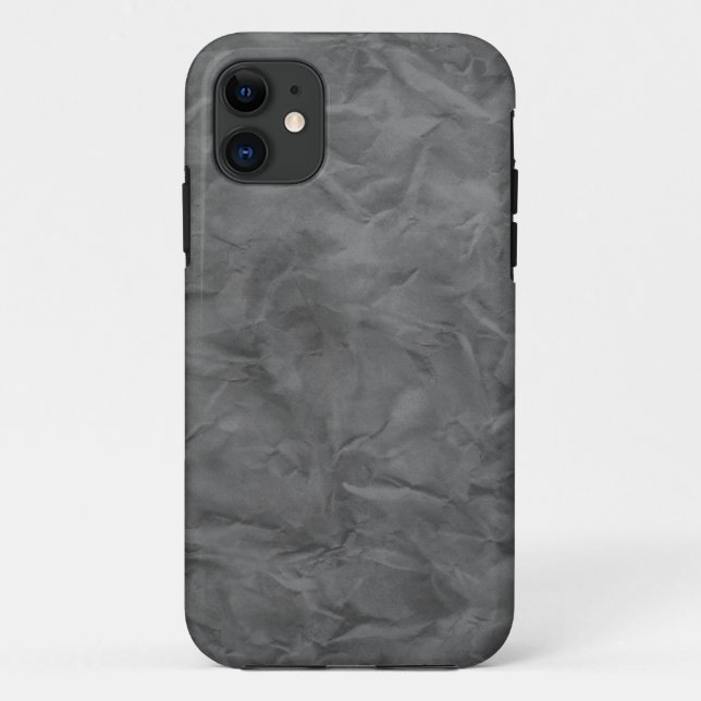 Background PAPER TEXTURE - dirty grey Case-Mate iPhone Case (Back)