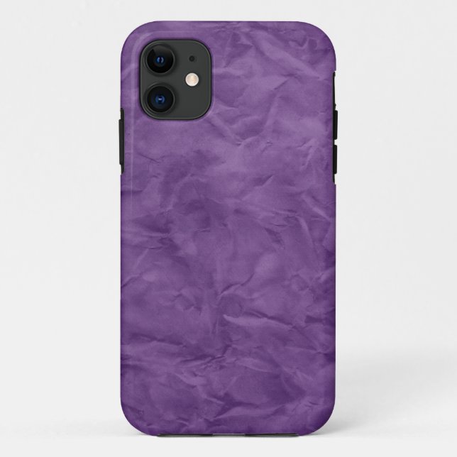 Background PAPER TEXTURE - dirty violet Case-Mate iPhone Case (Back)